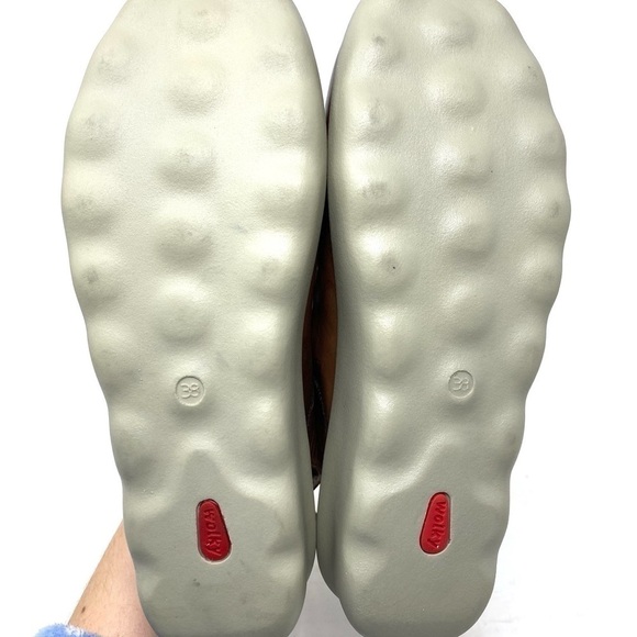 Wolky Drio Comfort Sandals Cognac Vegi Leather - Picture 6 of 7